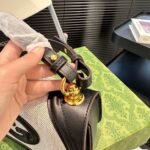 Gucci Blondie Mini Shoulder Bag Black 22cm 815700 HAAKF 2546 - Image 3