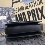 Dior 30 Montaigne Avenue Bag Black 22cm M9260UMOA M900 - Image 3