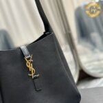 Saint Laurent Le 5 À 7 Supple Large Black 30cm 753837AAAUQ1000 - Image 3