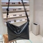 Loewe Puzzle Fold Pouch Black 19cm C510PT1X01 1100 - Image 3