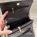 Chanel WOC Timeless Lambskin Black 20cm - Image 2