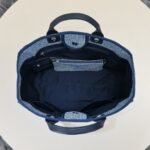 Chanel Large Deauville Tote Bag Bicolor Blue 40cm - Image 3