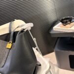 Louis Vuitton Low Key Cabas Bag Black 35cm M25341 - Image 3