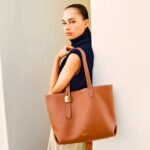 Louis Vuitton Low Key Cabas Bag Cognac Brown 35cm M25342 - Image 3