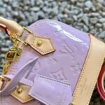 Louis Vuitton Nano Alma Glossy Lilac 18cm M82974 - Image 3