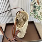 Loewe Anagram Pocket Crossbody Bag Natural And Tan 16cm C630G35X05 2435 - Image 3