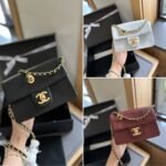 Chanel Small Flap Bag Burgundy 18cm AS5186 B18321 NZV44 - Image 3