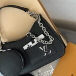 Louis Vuitton Marellini Bag Black 20cm M20998 - Image 2