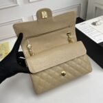 Chanel Classic Double Flap Bag Beige 25cm - Image 6