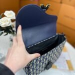 Dior Small Saddle Bag Black 23cm 1ADPO049YKS H27E - Image 4
