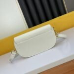 Dior Bobby East West Flap Bag White 20cm M9327UMOL M030 - Image 4