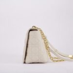 Dior Small Dior Caro Bag White 20cm M9242UWHC M35U - Image 4