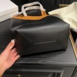 Loewe Puzzle Fold Tote Warm Desert And Black 31cm A779G50X18 2727 - Image 4