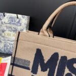 Dior Book Tote Beige and Black 36cm M1296ZEZD M918 - Image 4