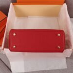 Hermes Kelly 25 Togo Handbag Rouge Casaque 25cm - Image 4