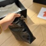 Chanel 22 Mini Bag Shiny Leather Black 20cm AS3980 B08037 94305 - Image 4