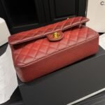 Chanel Classic Handbag Gradient Lambskin Brown 25cm A01112 B16859 NY562 - Image 4