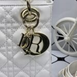 Dior Small Lady Dior My Abcdior Bag White 20cm - Image 4