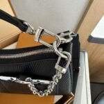 Louis Vuitton Marellini Bag Black 20cm M20998 - Image 3