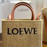 Loewe Standard A5 Tote Bag Natural 17cm A563S30X05 2165 - Image 3