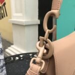 Dior Mini Saddle Bag Ultramatte Pink 25cm - Image 4