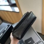 Saint Laurent Niki Medium In Vintage Leather Black 28cm 6331840EN081000 - Image 6