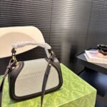 Gucci Blondie Mini Shoulder Bag Black 22cm 815700 HAAKF 2546 - Image 5