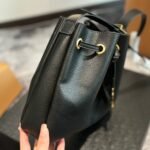 Saint Laurent Paris VII Small Hobo Black 31cm 796626AADUU1000 - Image 5