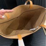 Loewe Puzzle Fold Tote Warm Desert And Black 31cm A779G50X18 2727 - Image 5