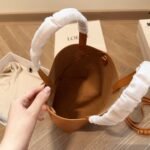 Loewe Medium Puzzle Fold Tote Warm Desert 25cm - Image 4