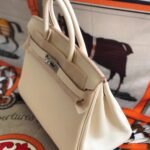 Hermes Birkin 25 Bag Epsom Sellier Nata 25cm - Image 4