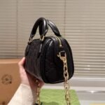 Gucci GG Emblem Super Mini Top Handle Bag Black 16cm 815255 AAEEM 1000 - Image 6