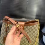 Gucci Padlock GG Medium Shoulder Bag Brown 33cm 795113 KHNKG 8534 - Image 4