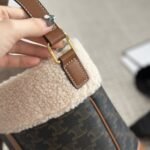 Celine Small Bucket Bag In Triomphe Tan 20cm 191442GH2 03TV - Image 5