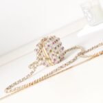 Chanel Micro Mini CC Evening Bag Crystal Strass In Rainbow 8cm - Image 3