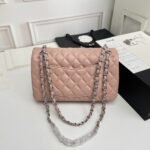 Chanel Classic Double Flap Bag Power Pink 25cm - Image 5