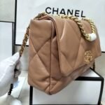 Chanel Medium 19 Flap Bag Caramel 26cm - Image 3