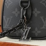 Louis Vuitton Speedy Bandoulière Monogram Black 19cm M24606 - Image 5
