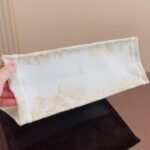 Dior Book Tote Jardin Gold Tone Metallic 41cm M1296ZRZF M981 - Image 5