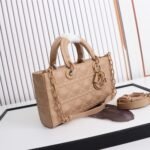 Dior Medium D Joy Bag Diamond Motif Rose Des Vents 26cm M0540INEA M49P - Image 5