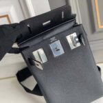 Hermes Hac A Dos Togo Backpack Black 29cm - Image 3