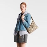 Louis Vuitton CarryAll Bag Tourterelle Grey 32cm M47180 - Image 3