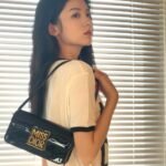 Dior Miss Dior Flap Bag Black 20cm M2610UWI M900 - Image 6