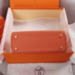 Hermes Kelly 25 Togo Handbag Orange 25cm - Image 6