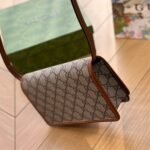 Gucci GG Emblem Super Mini Shoulder Bag Brown 20cm 820688 FAD6L 9758 - Image 5