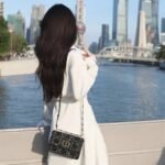 Dior Miss Caro Mini Bag Tweed Black 19cm S5169UMFY M911 - Image 7