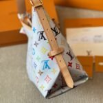 Louis Vuiton X TM Carryall PM Bag Multicolor White 30cm M13661 - Image 5