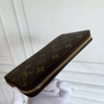 Louis Vuitton Monogram Zippy Long Wallet Brown 19cm M42616 - Image 4