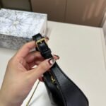 Gucci GG Marmont Half Moon Mini Bag Black 23cm - Image 6