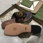 Gucci Women’s’ Blondie Thong Sandals in Brown - Image 4